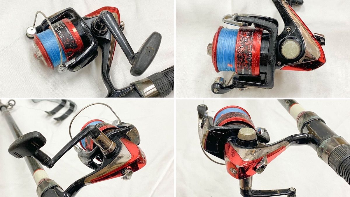 ZK279】釣竿 スピニングリール セット / 竿 OGK BROAD ISO SG 4-450 遠