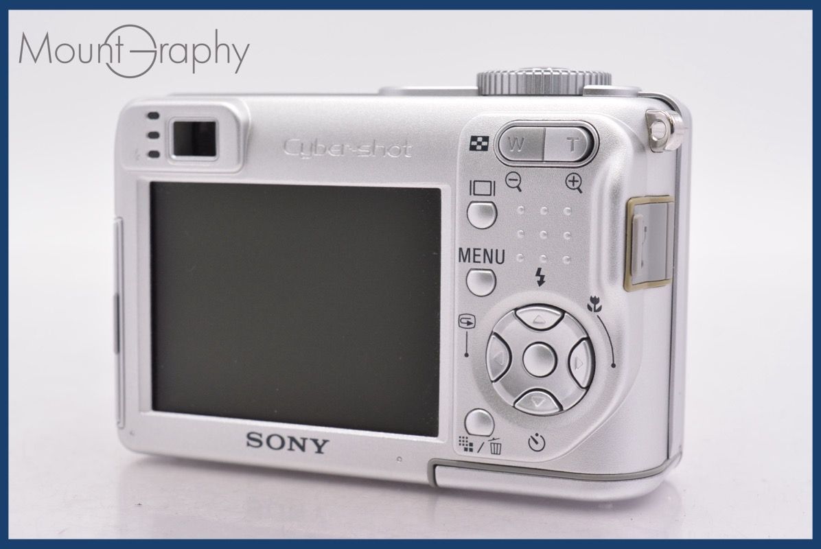 ソニー SONY Cyber-shot DSC-W1 3x 単三電池仕様 元箱、取扱説明書付属