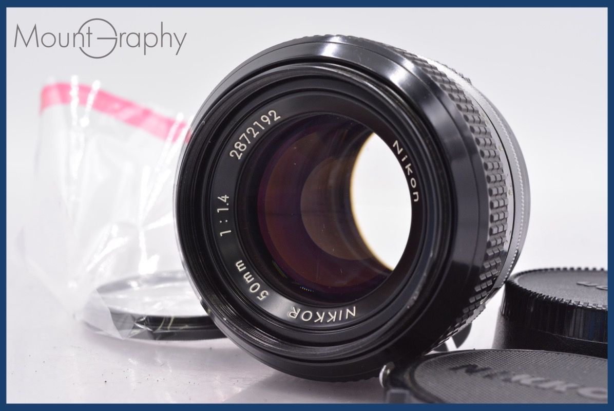 光学極上美品/防湿庫保管】 ニコン Nikon (非Ai)NIKKOR 50mm f1.4