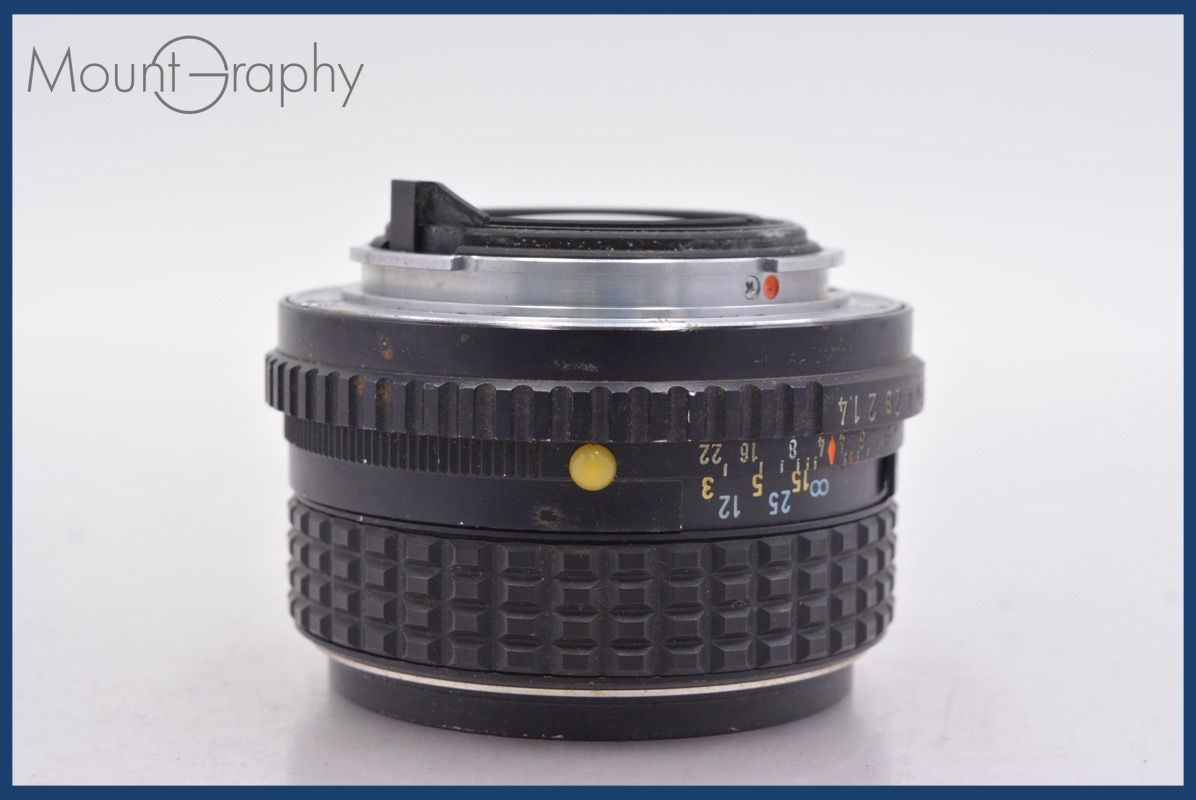 動作保証】 ペンタックス PENTAX SMC PENTAX-M 50mm F1.4 前後キャップ