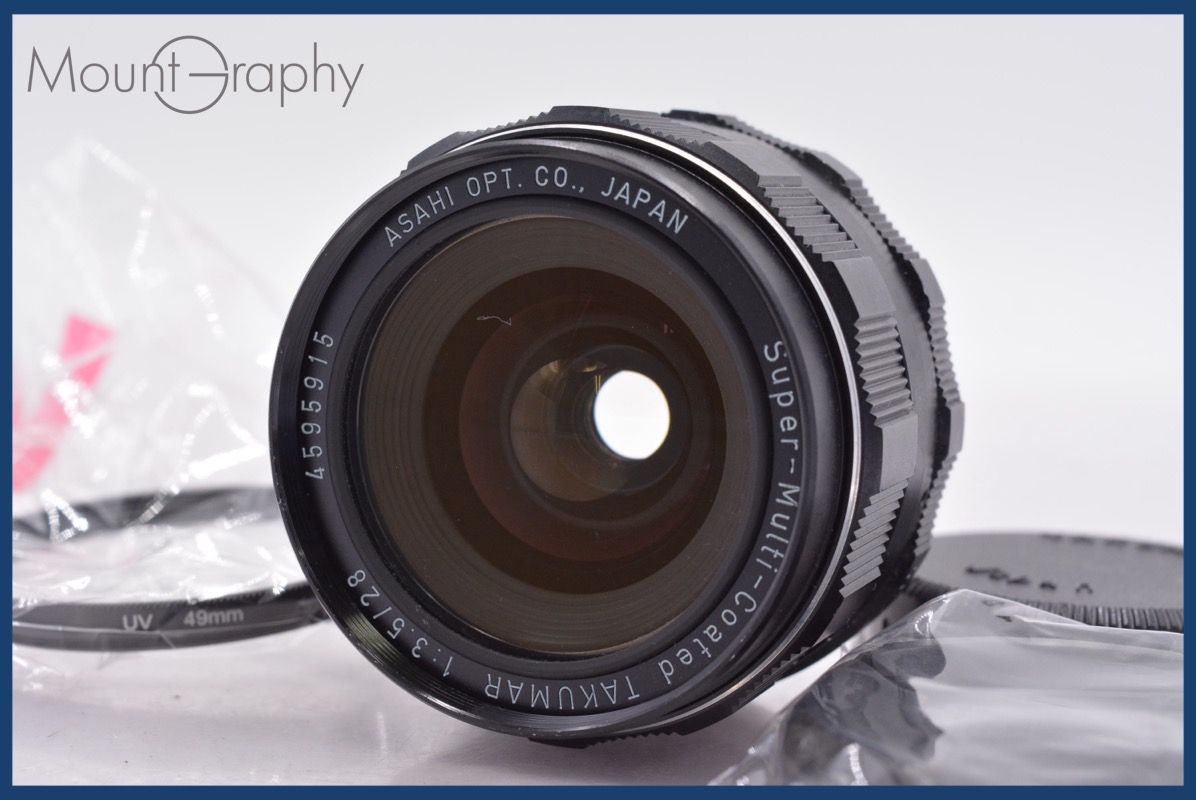送料無料 初期型 Super-Takumar 28mm F3.5 ペンタックス 動作保証】 ペンタックス PENTAX Super-Multi-Coated TAKUMAR 28mm F3