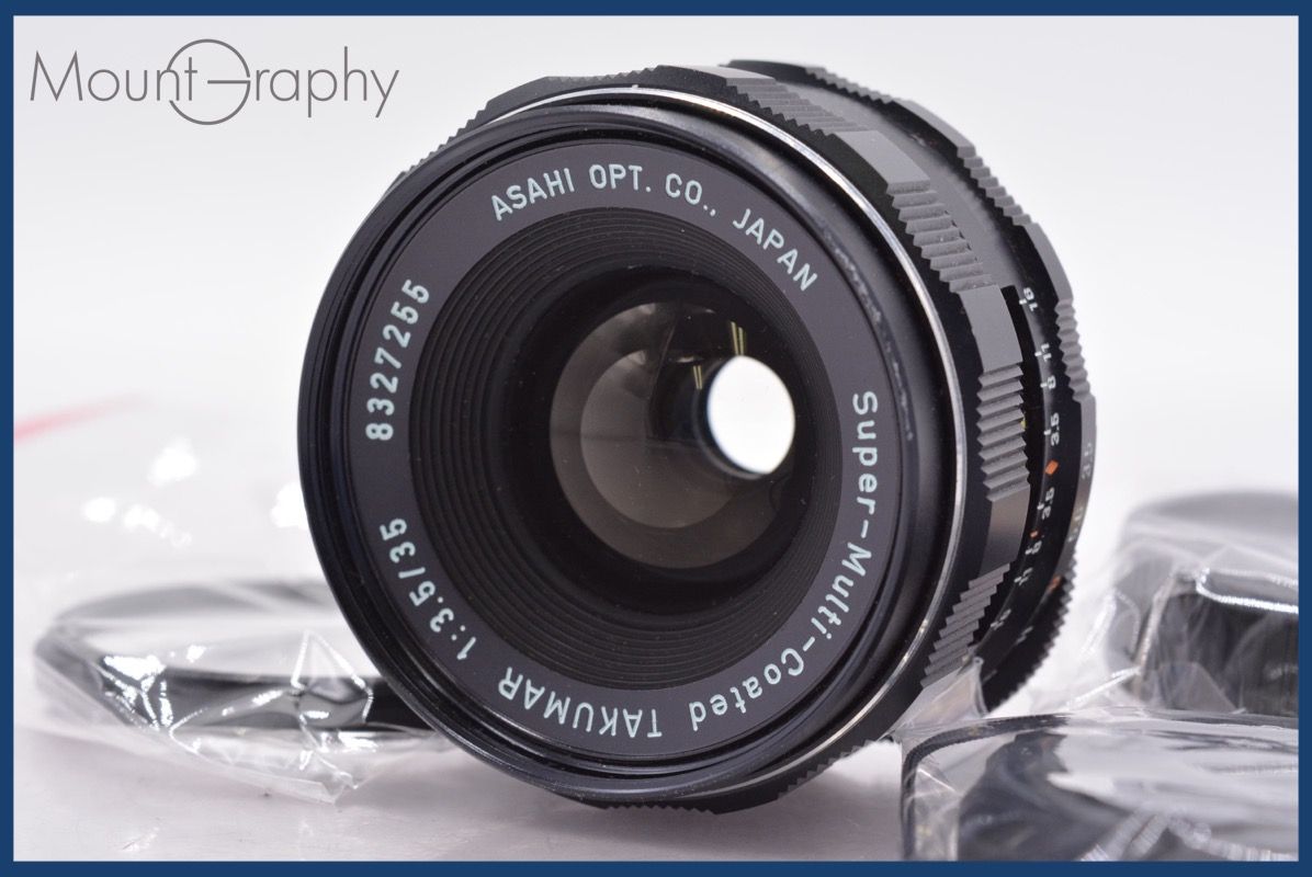 整備済PENTAX SuperTakumar 35mm f3.5 前期型タイプ3 整備済PENTAX SuperTakumar 35mm f3.5 前期型タイプ3 【整備済】Pentax