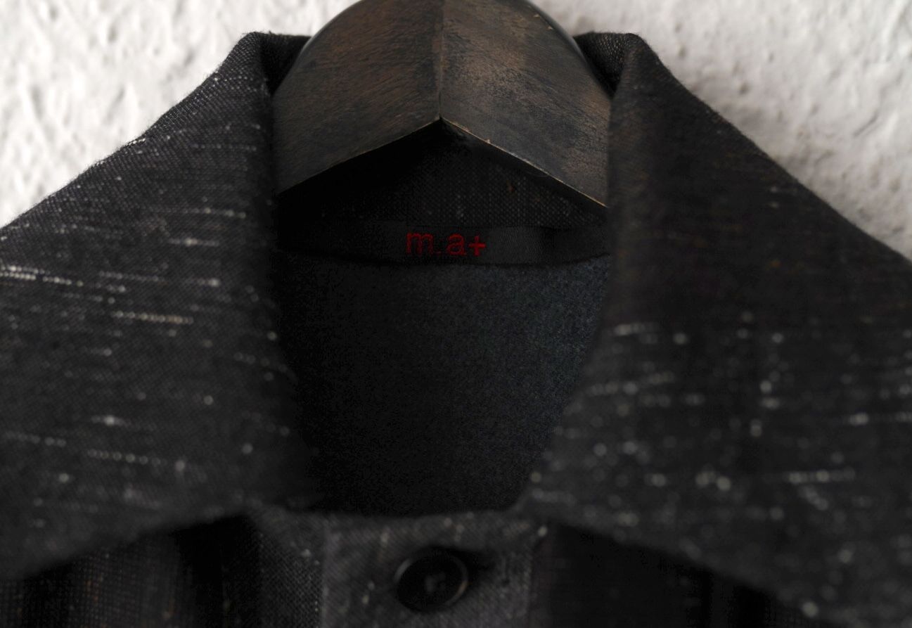 20AW C310 WVSH HIGH COLLAR WIDE COAT ウールワイドコート / m.a+( 