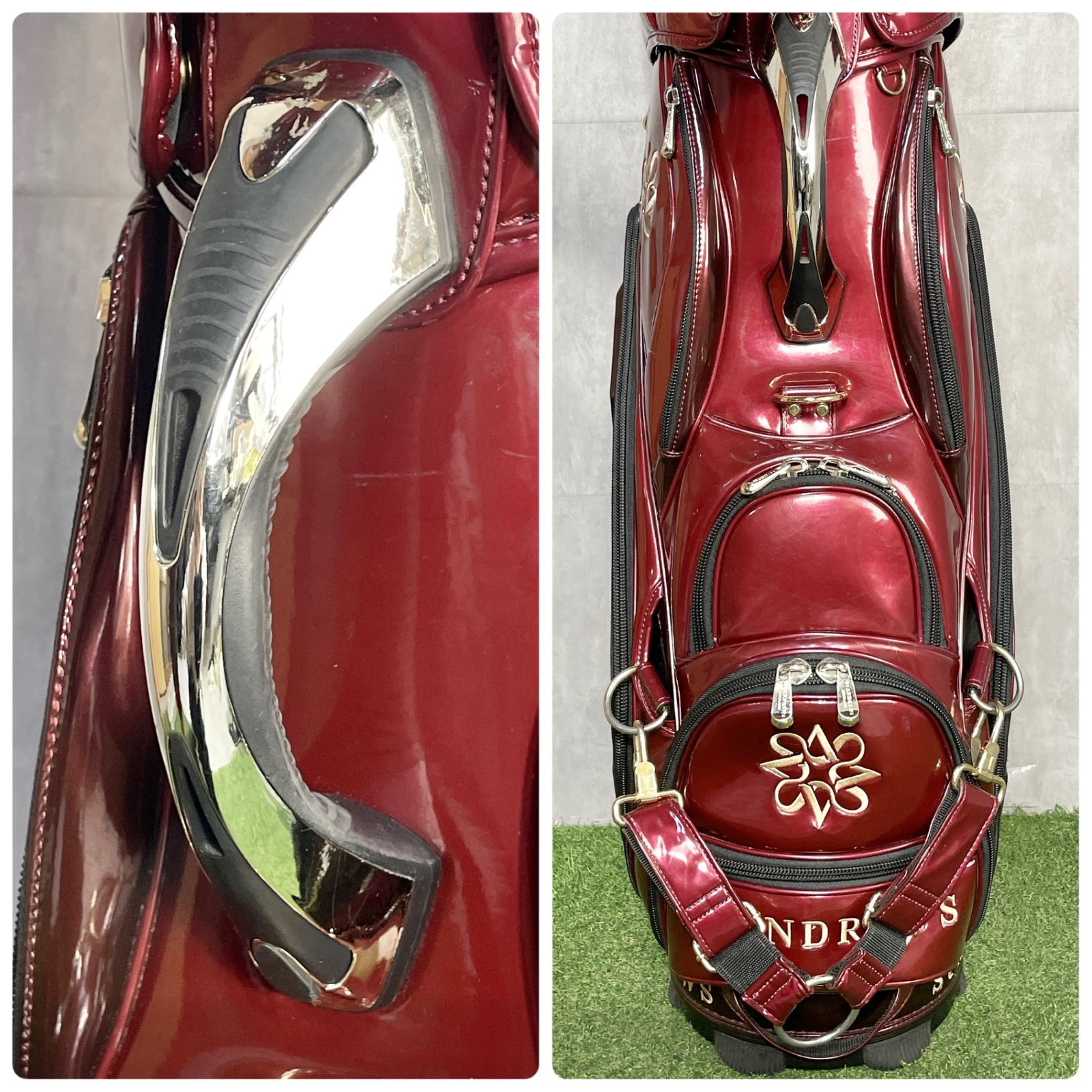 St ANDREWS セントアンドリュース キャディバッグ ゴルフバッグ ワイン