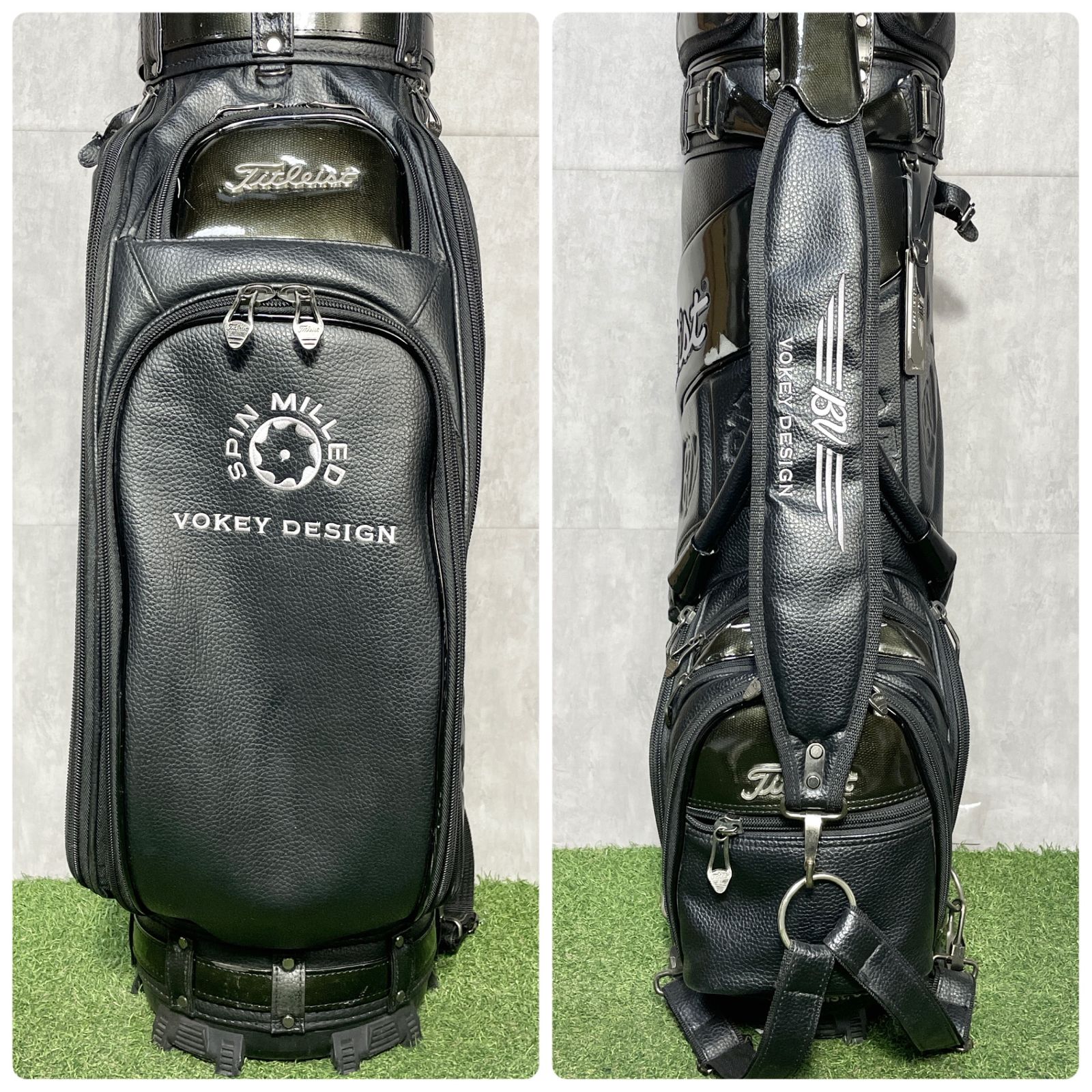 希少】Titleist VOKEY DESIGN キャディバッグ ゴルフバッグ ブラック