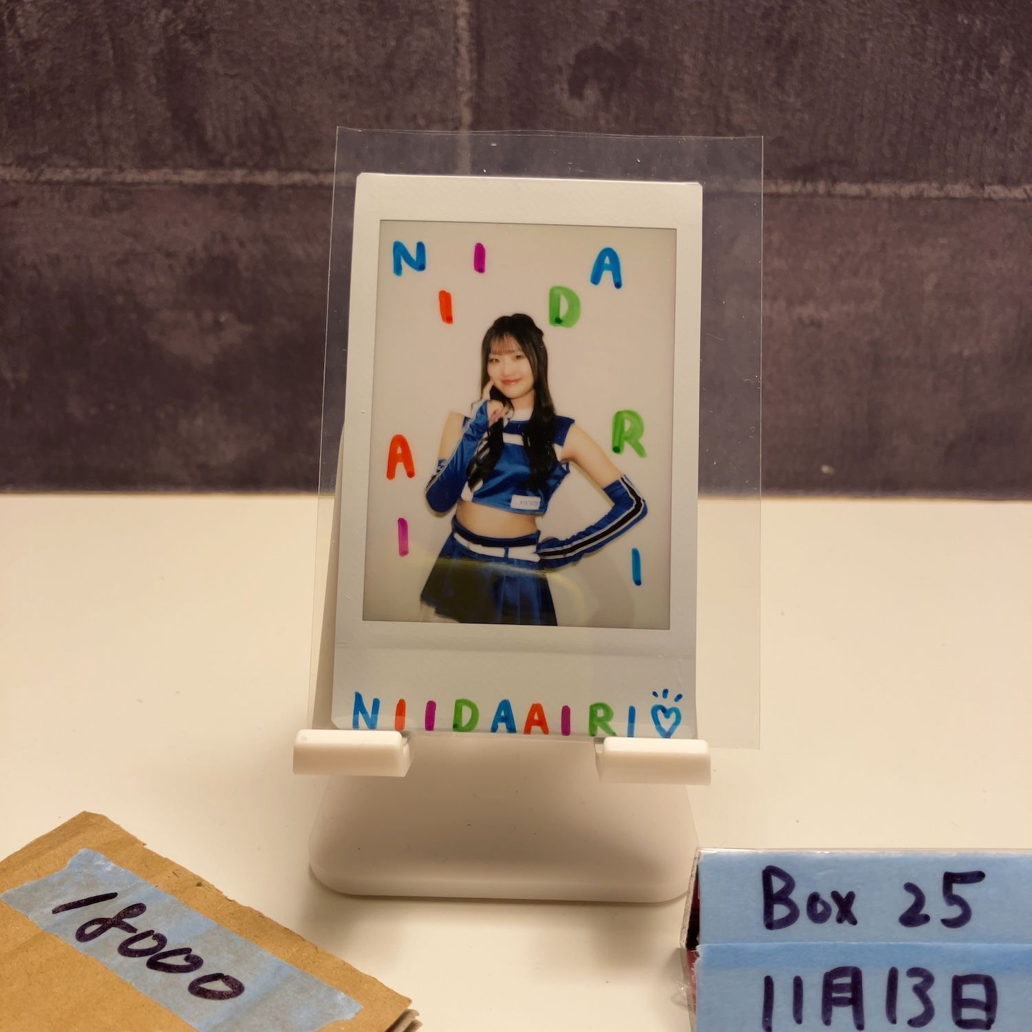 2025 BBM 新井田愛理 10 FIGHTERS GIRL Instax チェキ ラストナンバー Last Number カード