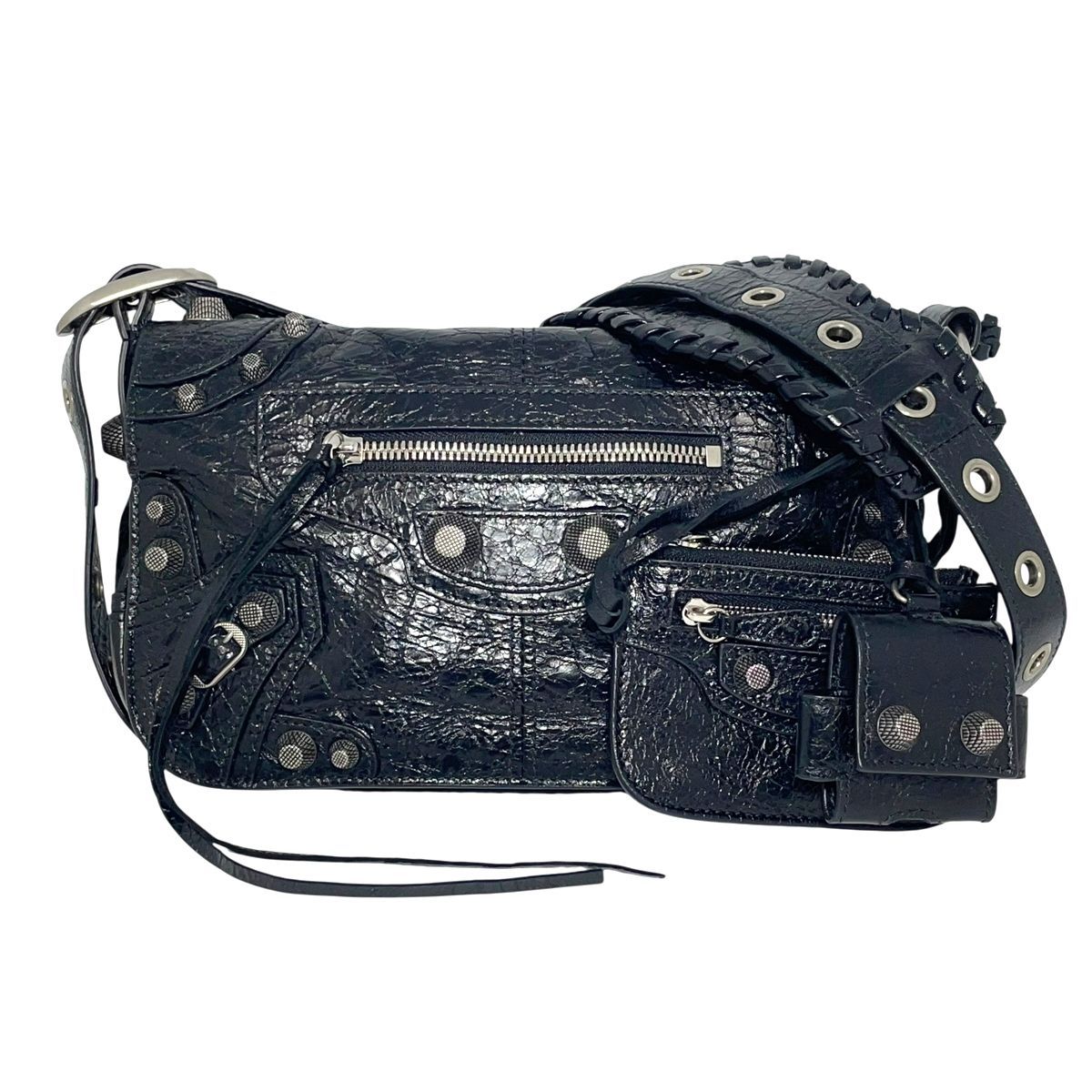 中古】 BALENCIAGA バレンシアガ LE CAGOLE XS Flap Bag ル カゴール 