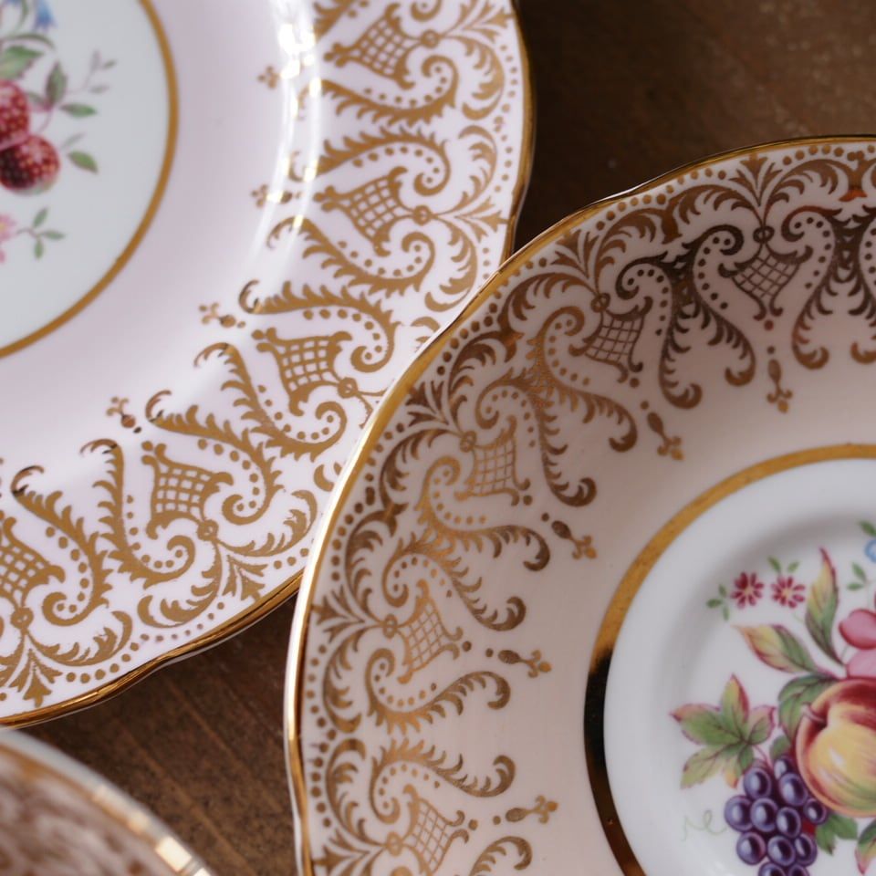 フルーツ絵柄トリオ ピーチ