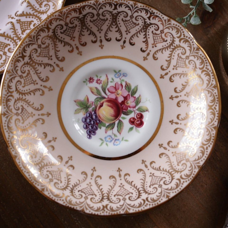 フルーツ絵柄トリオ ピーチ