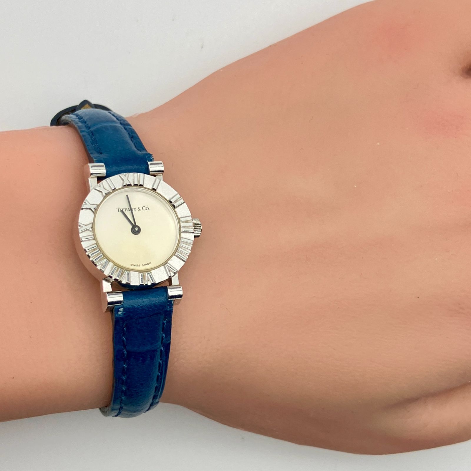 中古】ティファニー TIFFANY&Co. アトラス SV925 腕時計 レディース