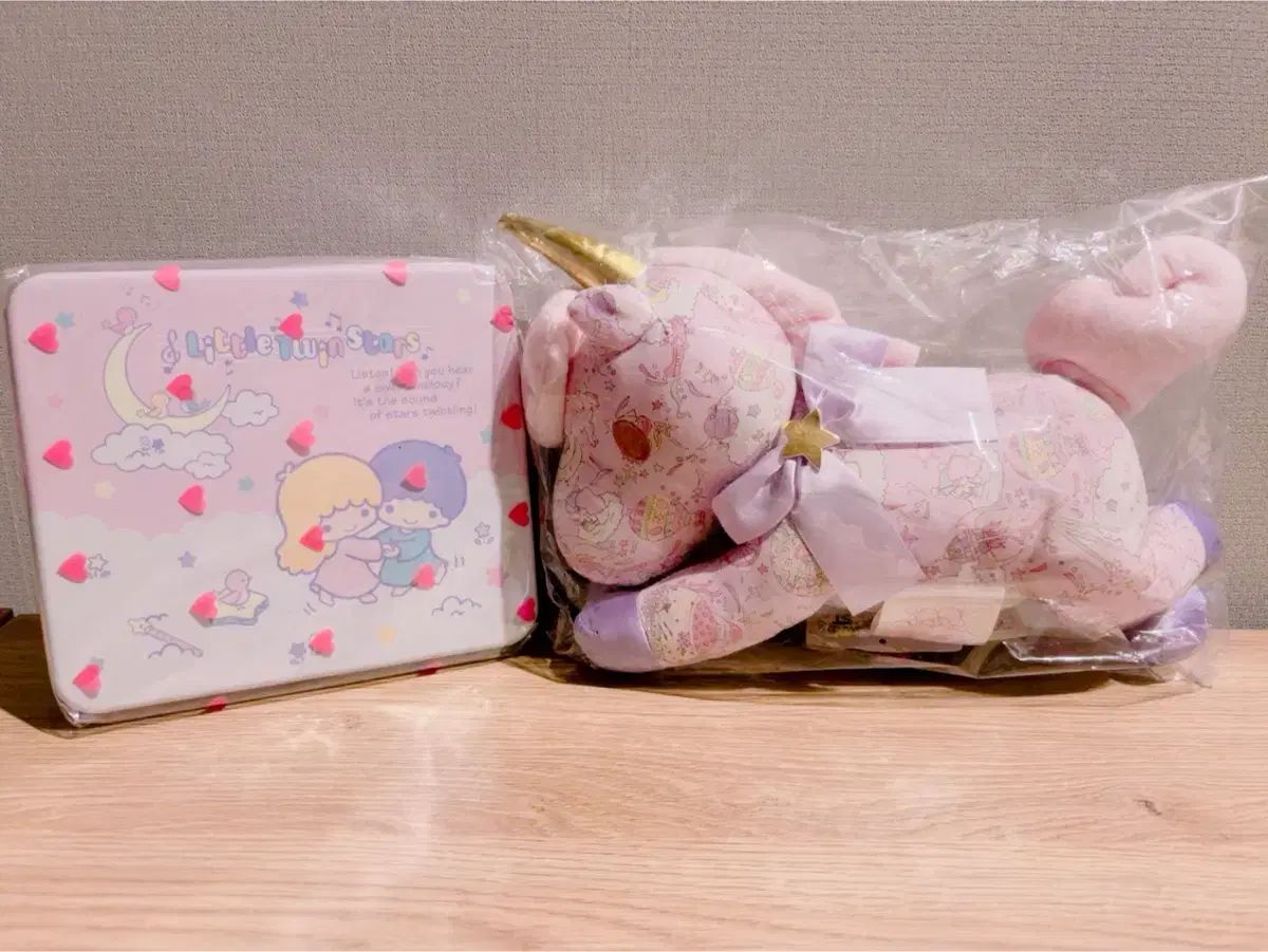 キキララユニコーン ぬいぐるみ 手紙セット箱