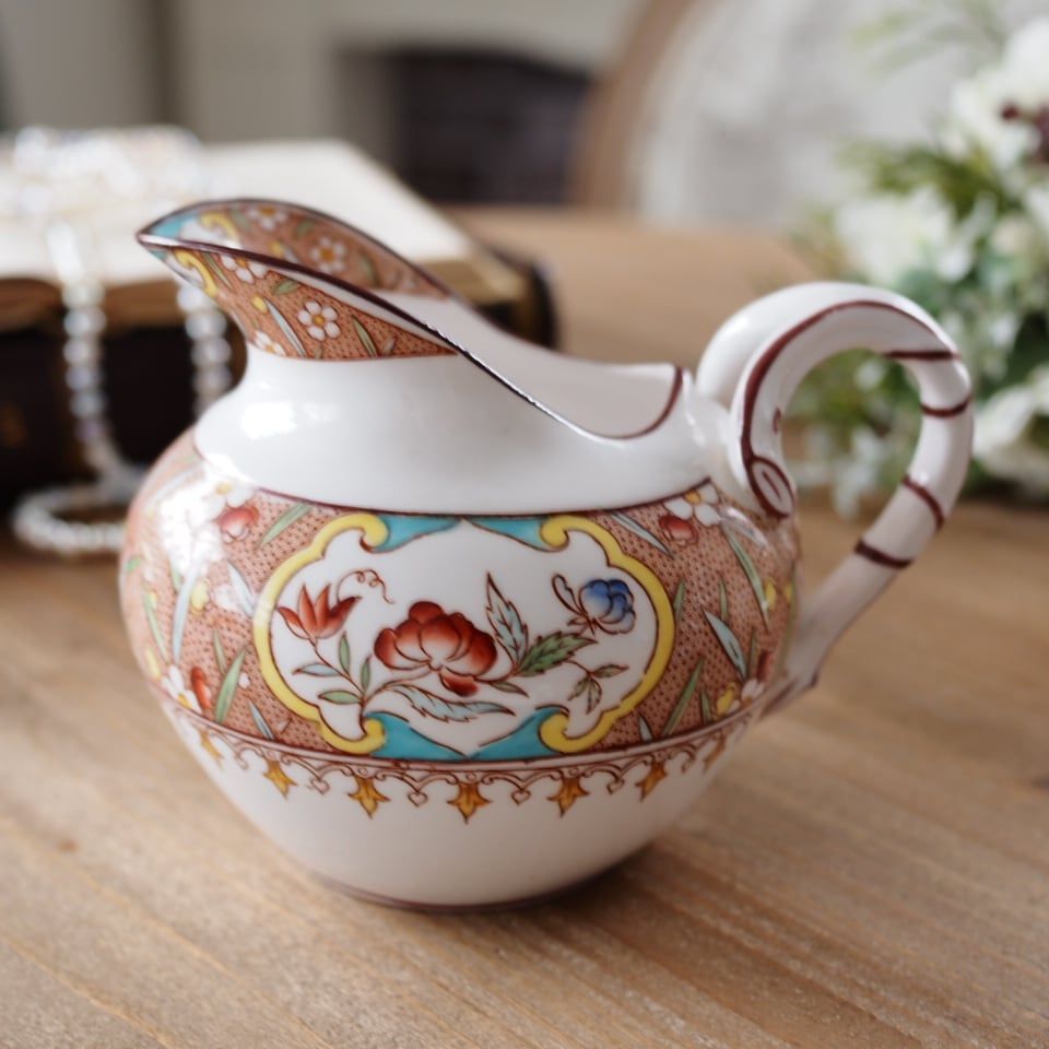 フランスアンティーク サルグミンヌ ミントン767 クリーマー F 2