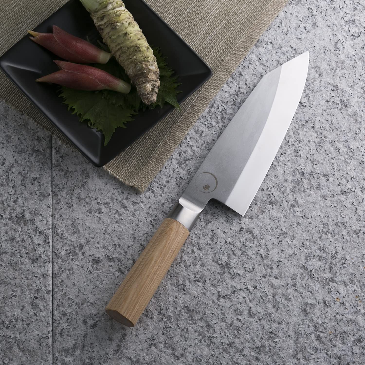 貝印 KAI 両刃 包丁 片鎬 出刃包丁 和包丁 一凛 共同開発 橋本幹造 シルバー 日本製 AB 5513