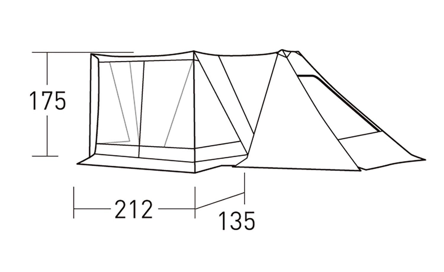 ogawa オガワ アウトドア キャンプ ツインクレスタ用 メッシュスクリーン サンドベージュ 3577