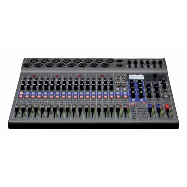 ZOOM ズーム デジタルミキサー ライブミキサー マルチトラックレコーダー 22イン/4アウトUSBオーディオインターフェース【メーカー3年延