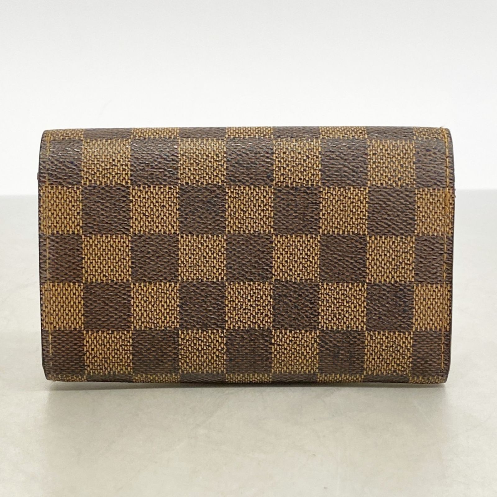 正規品 ルイヴィトン ポルトモネ ビエ トレゾール 二つ折財布 ダミエ エベヌ 楽天市場】【財布】LOUIS VUITTON ルイ ヴィトン ダミエ ポルトモネ