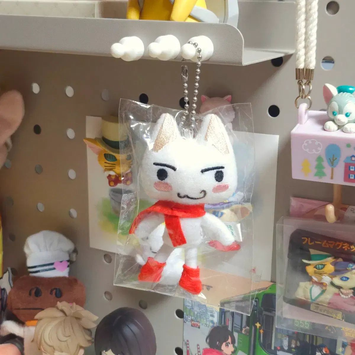 2個 どこでもいっしょ トロのフェイスマスコット トロ A ガチャ ボール