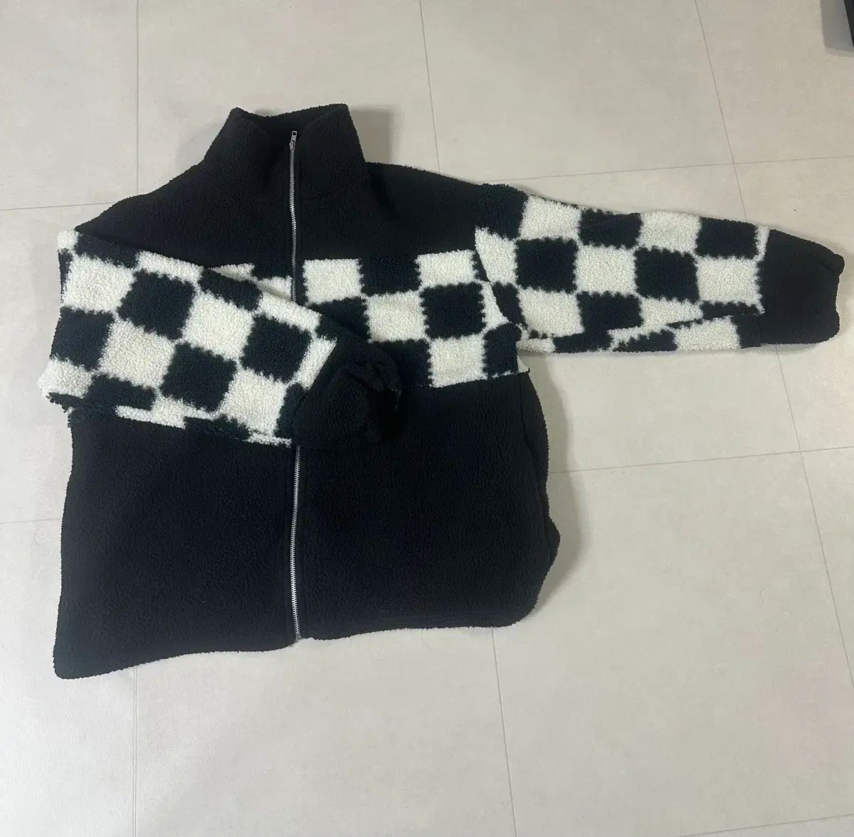 CHECK オーバーサイズ 冬 ジャケット L