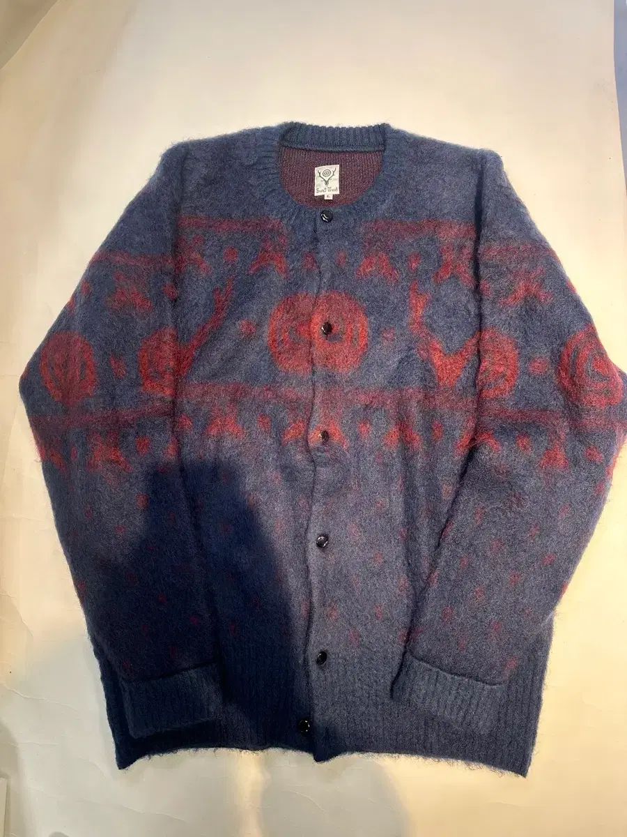 South2West8 モヘアカーディガン SOUTH2 WEST8 サウスツーウエストエイト Mohair V Neck Cardigan