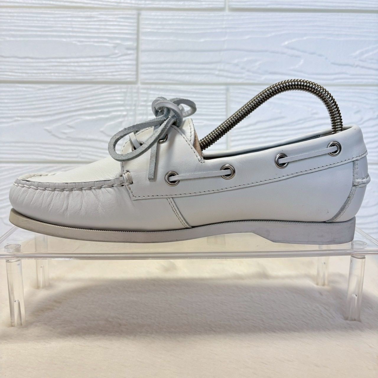 REGAL リーガル モカシンシューズ デッキシューズ 23.5cm ホワイト