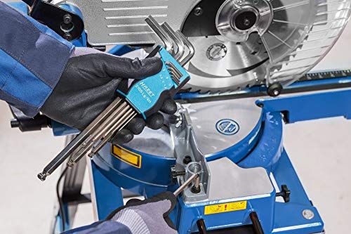 HAZET (ハゼット) 2105LG/9H 六角棒レンチセット L型レンチ 9本組