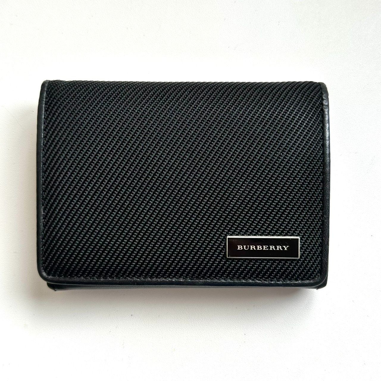 バーバリー BURBERRY 名刺入れ カードケース ノバチェック ブラック