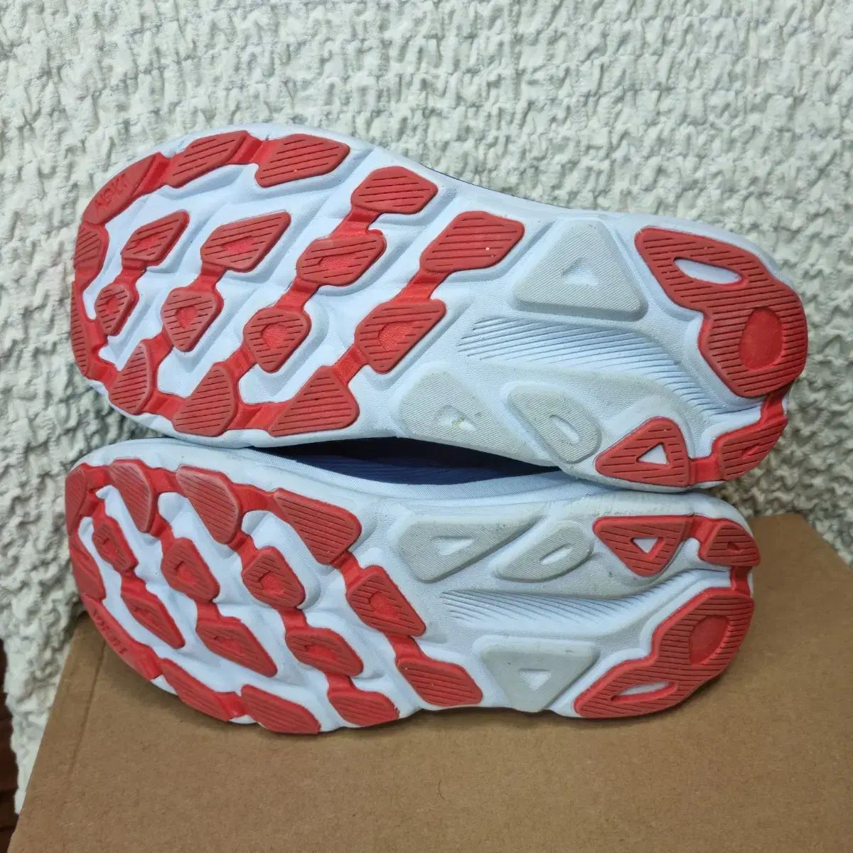  HOKA ONE ホカオネオネ スニーカー ネイビー|レッド 230 登山靴 トレッキングシューズ アウトドアシューズ