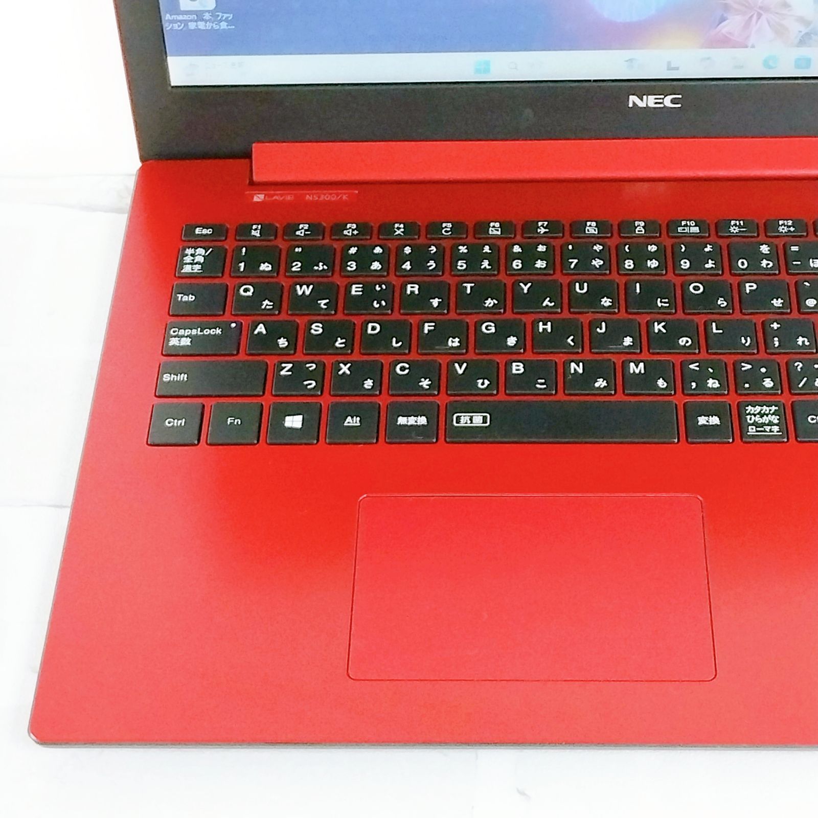 綺麗なレッド！たっぷり1TB Windows11 第7世代 i3 NEC Lavie ノート
