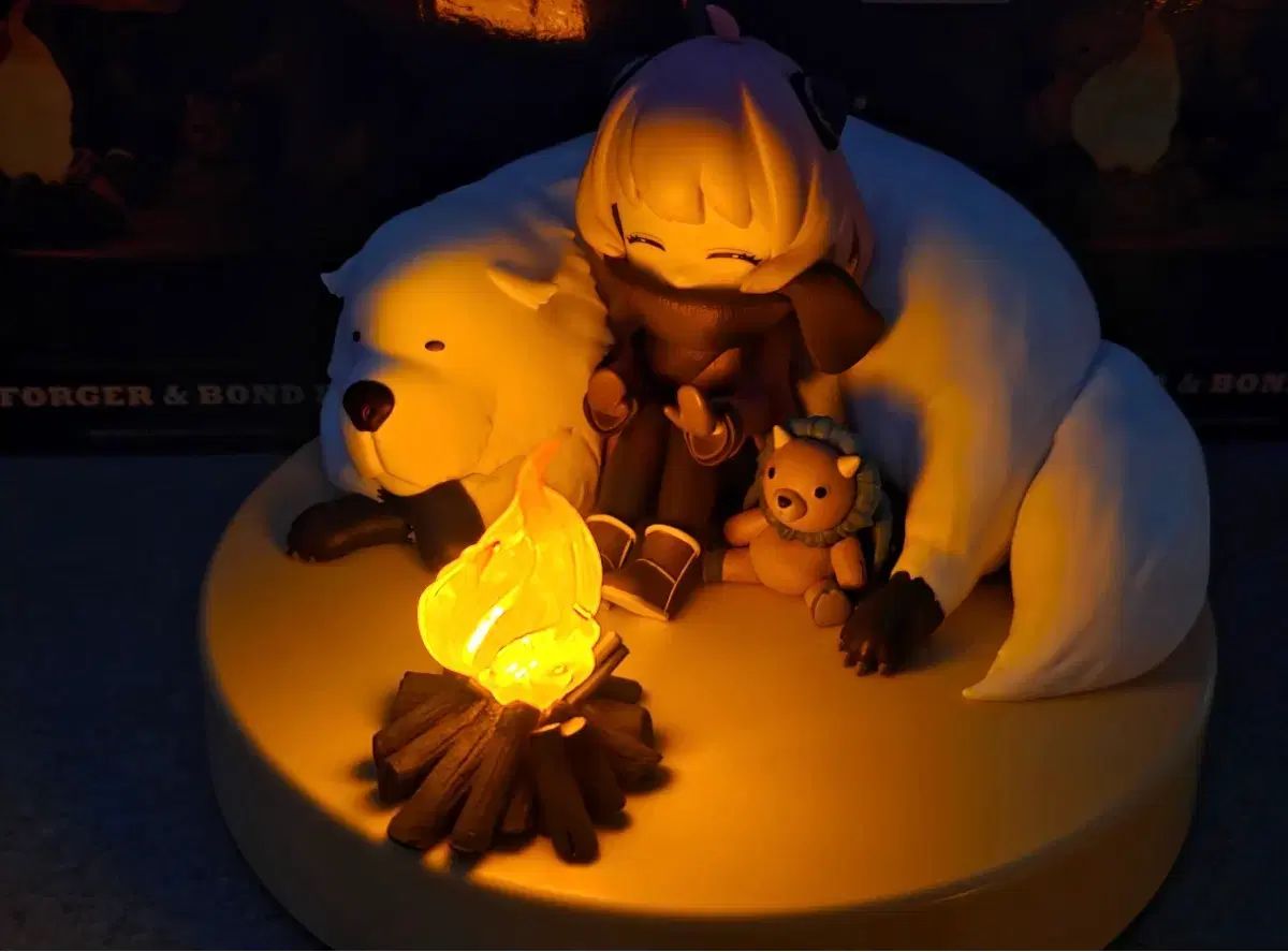 一番くじ SPY×FAMILY ラストワン賞 アーニャ ウール焚き火ライト