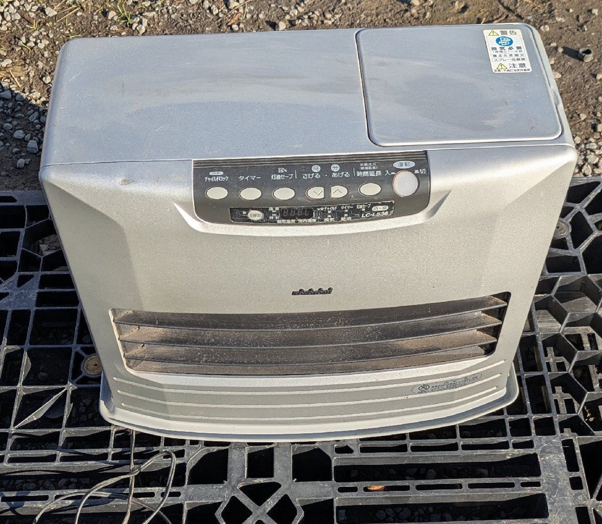 トヨトミ 石油ファンヒーターLC-L 536