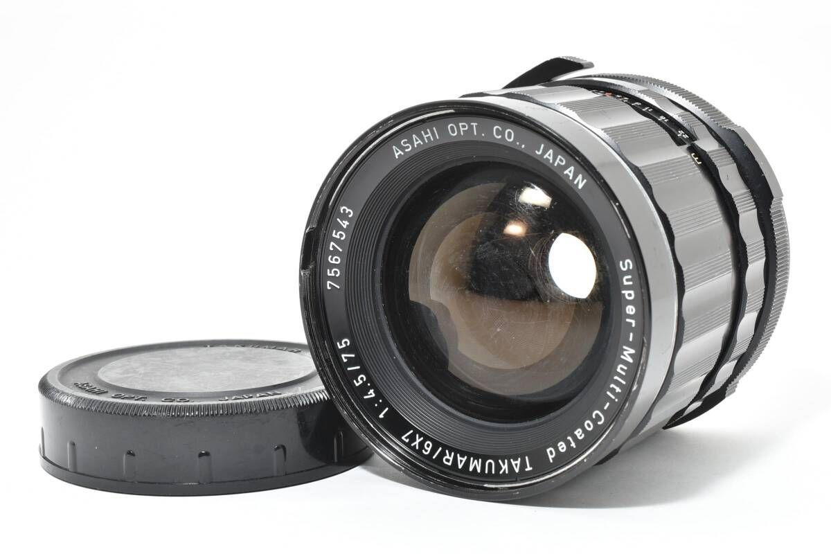 PENTAX ペンタックス Super-Multi-Coated TAKUMAR 6x7 75mm F4.5