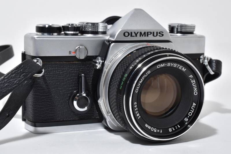 実用品】Olympus オリンパス OM-1 シルバー / OM-SYSTEM F.ZUIKO AUTO