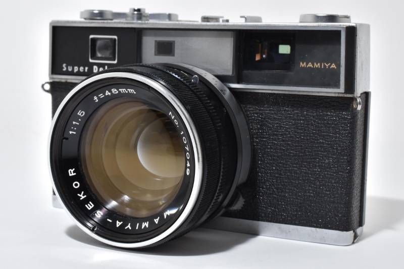 ジャンク 光学美品 】MAMIYA マミヤ Super Deluxe 1.5 48mm レンジ