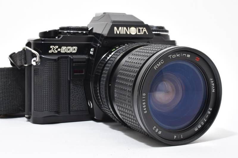 MINOLTA X-500 一眼レフカメラ レンズセット おまけつき MINOLTA X-500 一眼レフカメラ レンズセット おまけつき