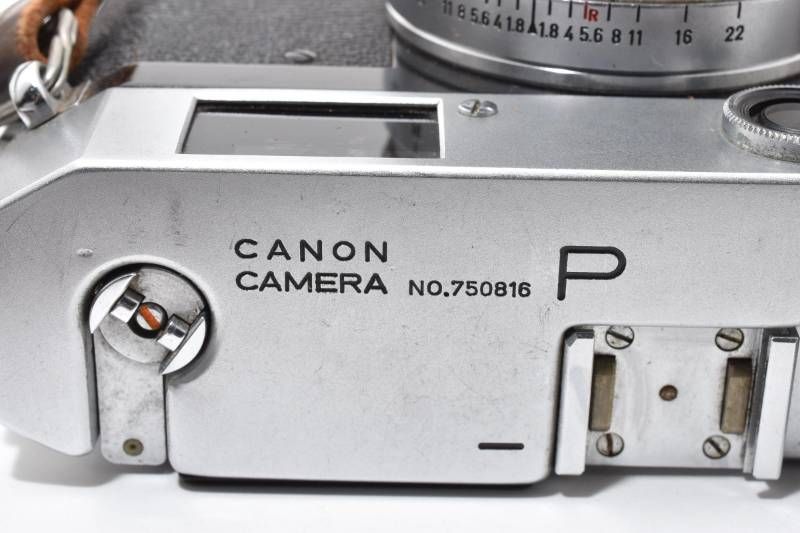 実用品】Canon キャノン P型 / 50mm 1.8 レンズキット 露出計付き