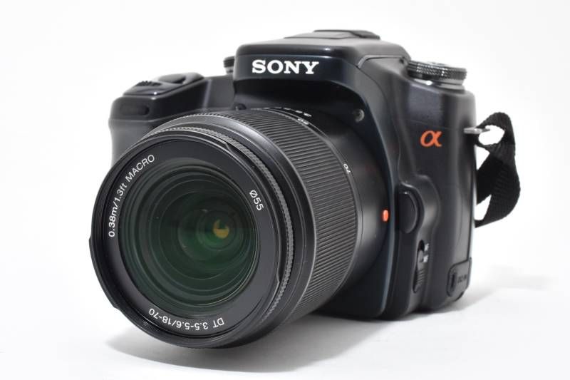光学極上品】Sony ソニー α100 / DT 3.5-5.6 18-70mm レンズキット CF