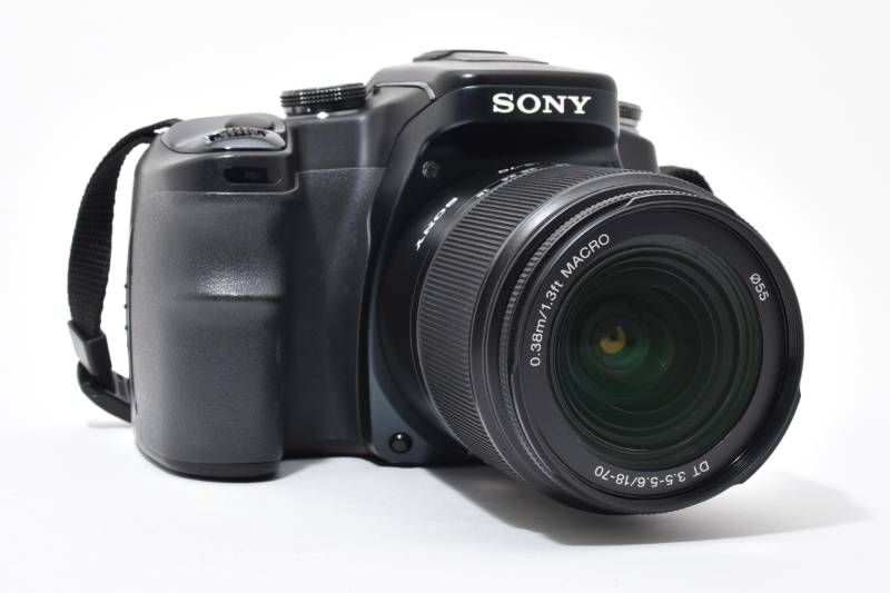 光学極上品】Sony ソニー α100 / DT 3.5-5.6 18-70mm レンズキット CF