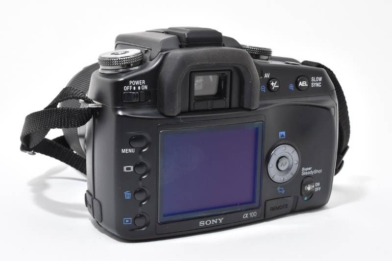 光学極上品】Sony ソニー α100 / DT 3.5-5.6 18-70mm レンズキット CF