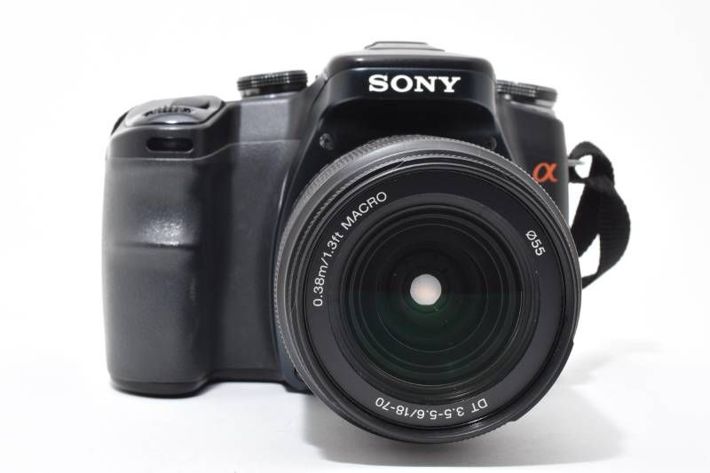 光学極上品】Sony ソニー α100 / DT 3.5-5.6 18-70mm レンズキット CF
