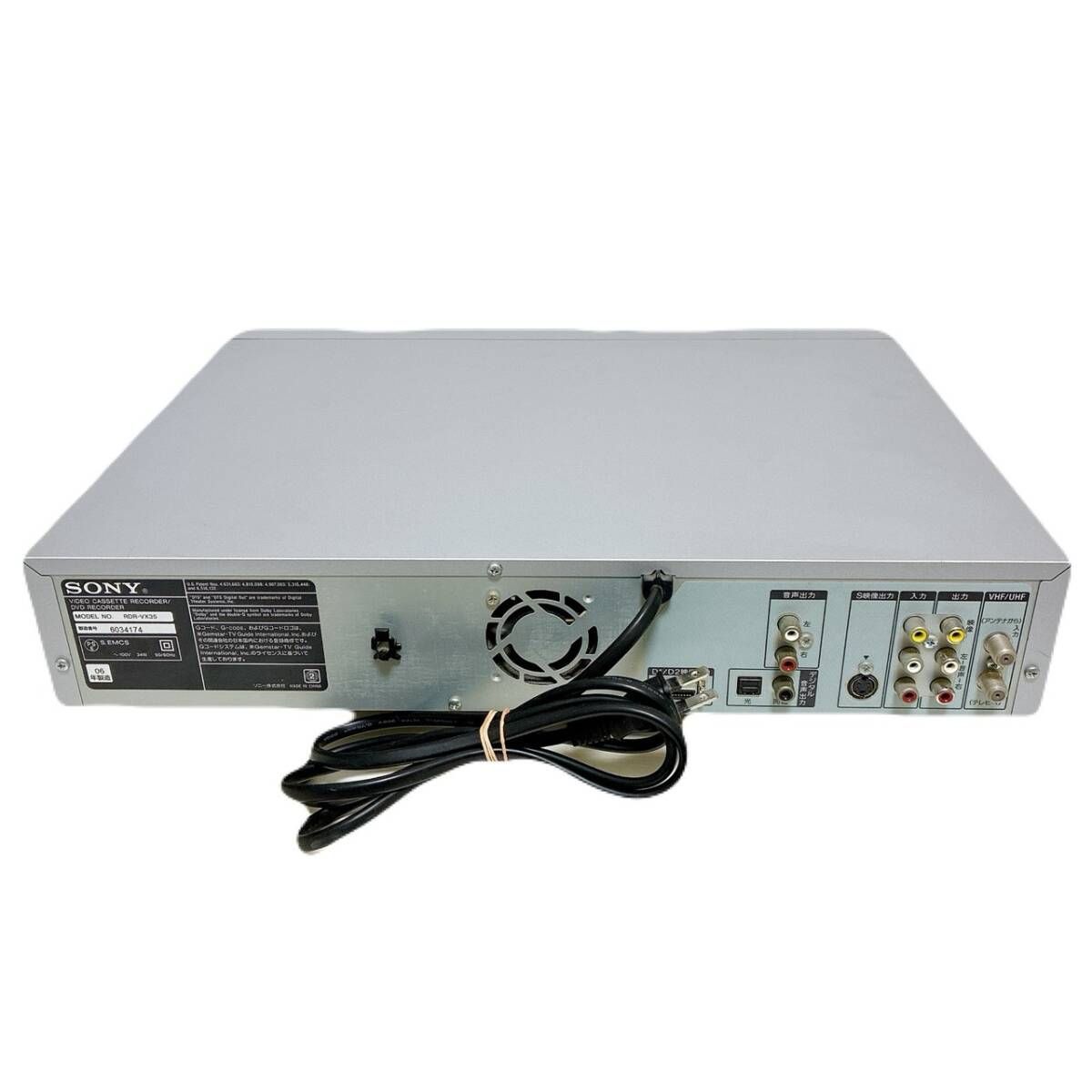 T10245333 【整備品】 SONY ソニー RDR-VX35 VHS⇔DVD ダビOK ビデオ