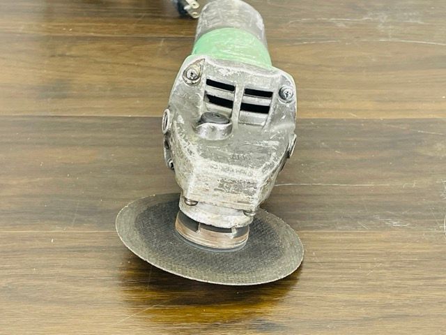  日立工機 125 mm ディスクグラインダー 動作保証 HIKOKI G 13 VE 100 V 50|60 Hz 1050 W 電動工具 緑|515769 グラインダー 研磨機