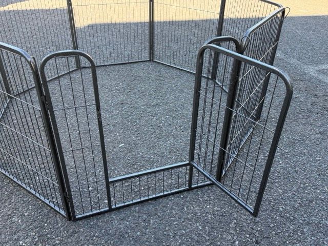 ペット用サークル 【中古】Dinah Alsop パネル8枚サークル 高さ80cm