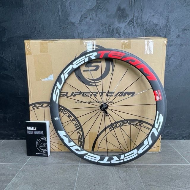 カーボンホイール 【中古】Superteam スーパーチーム S50 700c