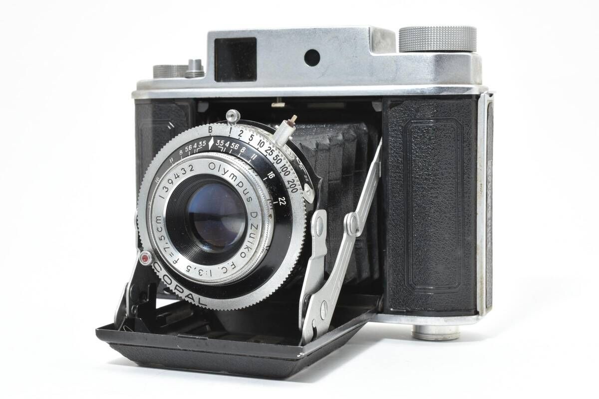 olympus six 　蛇腹カメラ　olympus oic OLYMPUS オリンパス OLYMPUS SIX D.ZUIKO F.C. F3.5 7.5cm 蛇腹カメラ