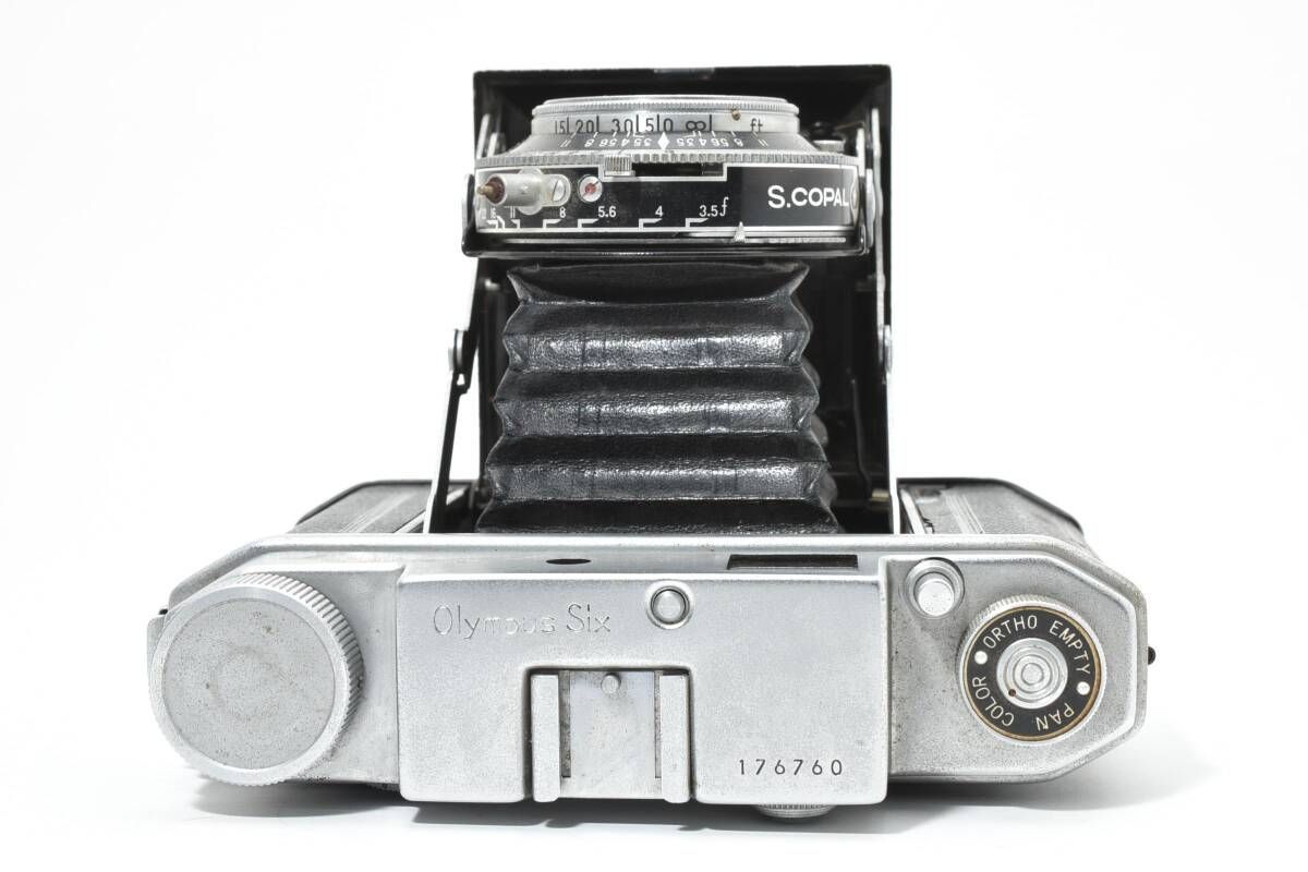 olympus six 　蛇腹カメラ　olympus oic OLYMPUS オリンパス OLYMPUS SIX D.ZUIKO F.C. F3.5 7.5cm 蛇腹カメラ