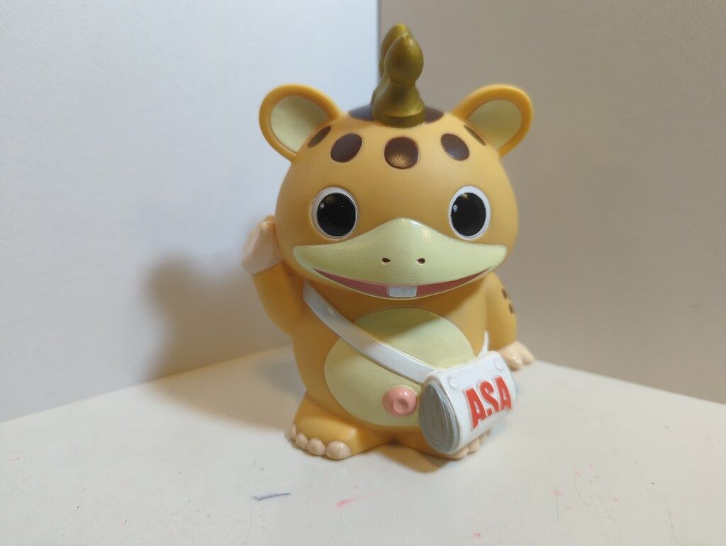 朝日新聞xラナ 快獣ブースカ貯金箱 - メルカリ