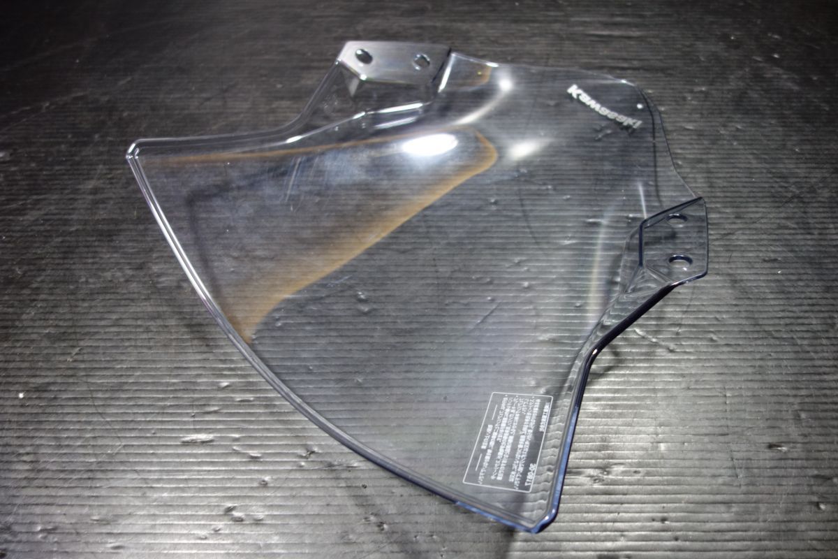 スクリーン バイザー シールド 風防 ウインド クリア カワサキ 純正