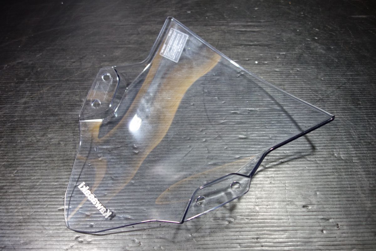 スクリーン バイザー シールド 風防 ウインド クリア カワサキ 純正