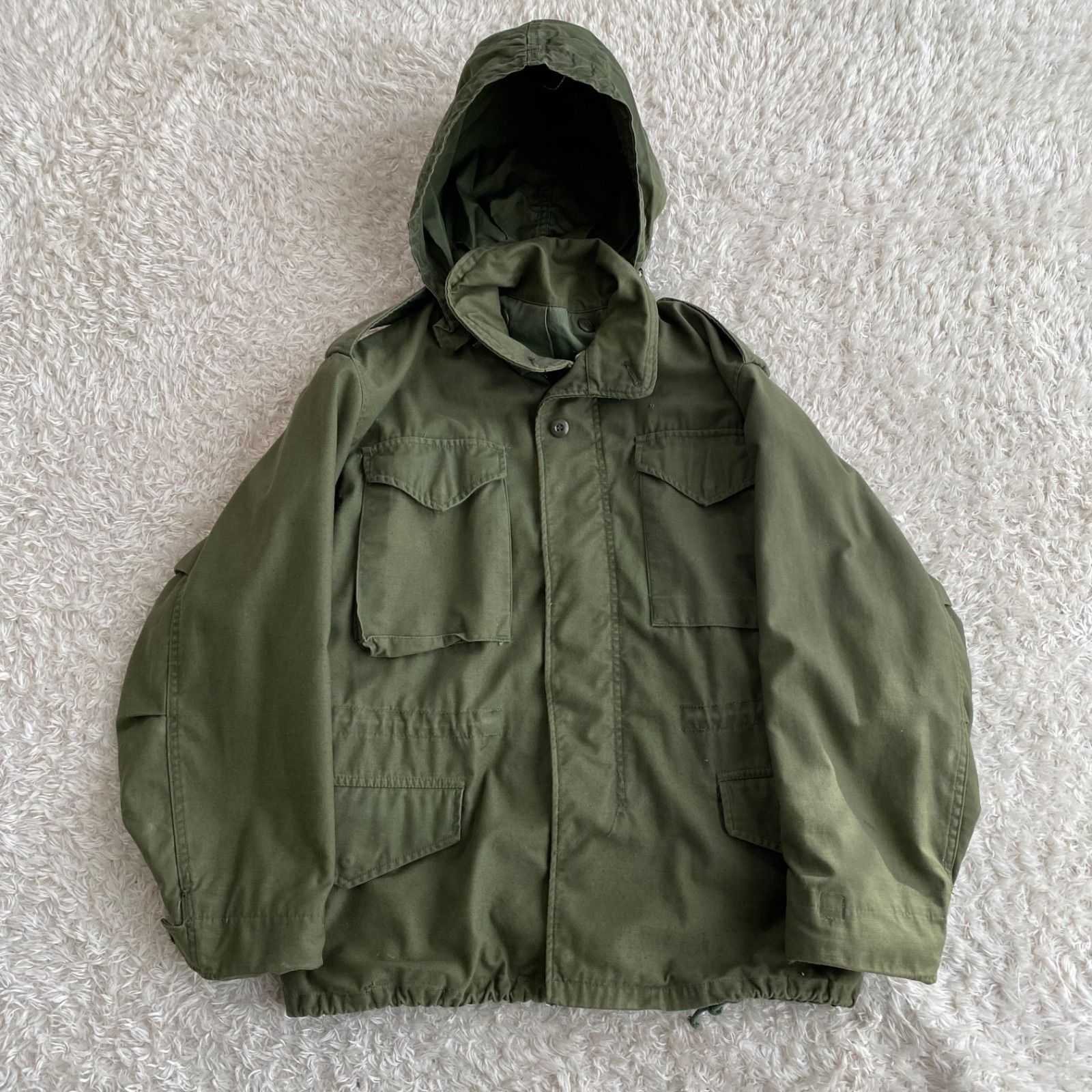 美品！米軍 U.S.ARMY M-65 フィールドジャケット オリーブ グリーン