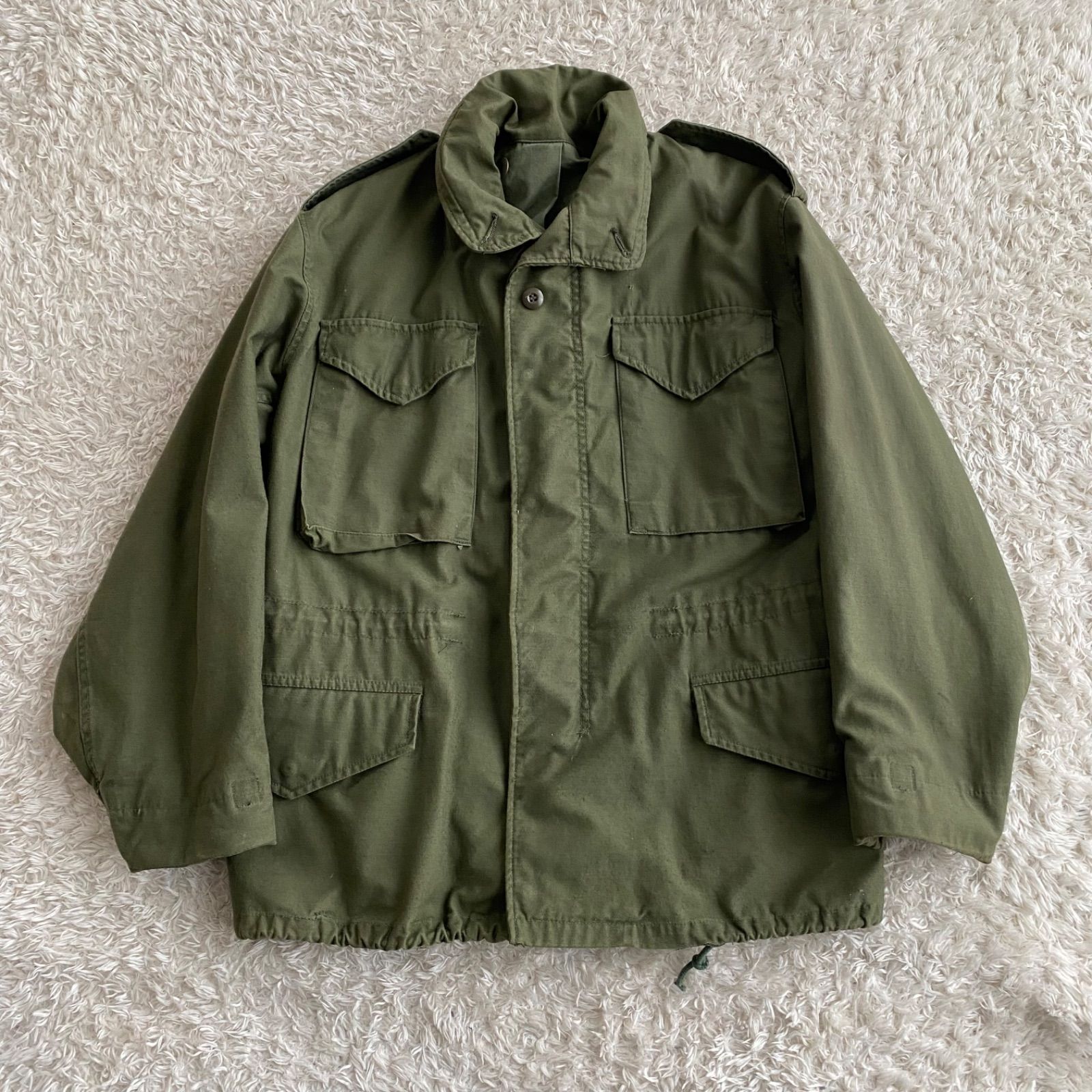 美品！米軍 U.S.ARMY M-65 フィールドジャケット オリーブ グリーン